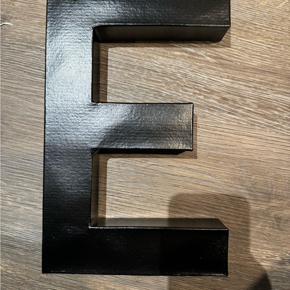 Black Stand Up ONE Letter Sign-First Birthday-Photo Prop-Party Decor-Cake Smash - Picture 4 of 5